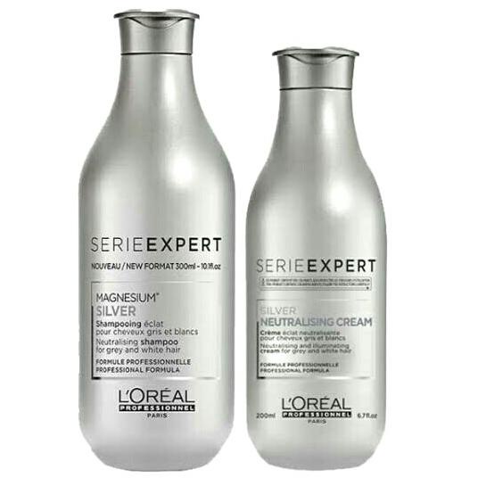 Loreal Shampoo Conditioner Silver Magnesium / Paket Loreal Silver Ori