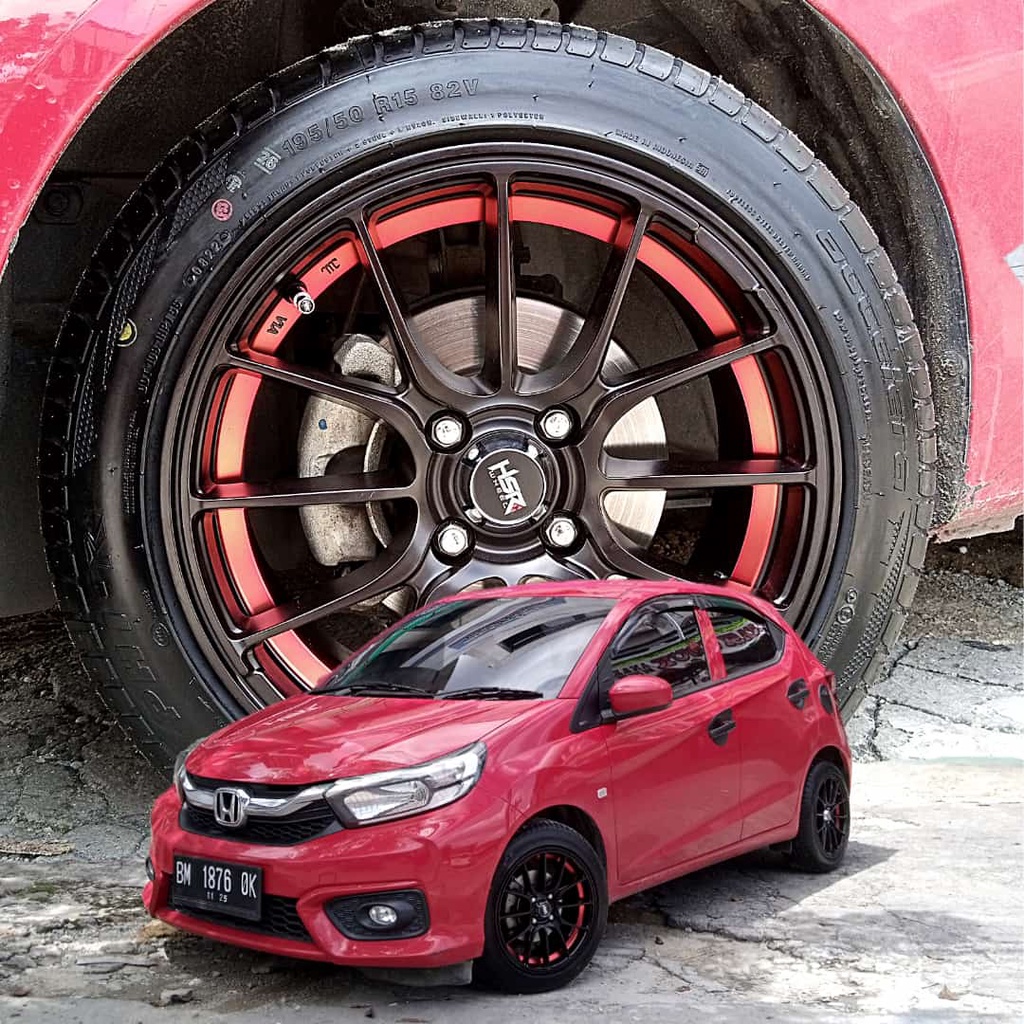 VELG MOBIL BRIO RING 15X7 H4X100 ET40 HSR MIMOSA