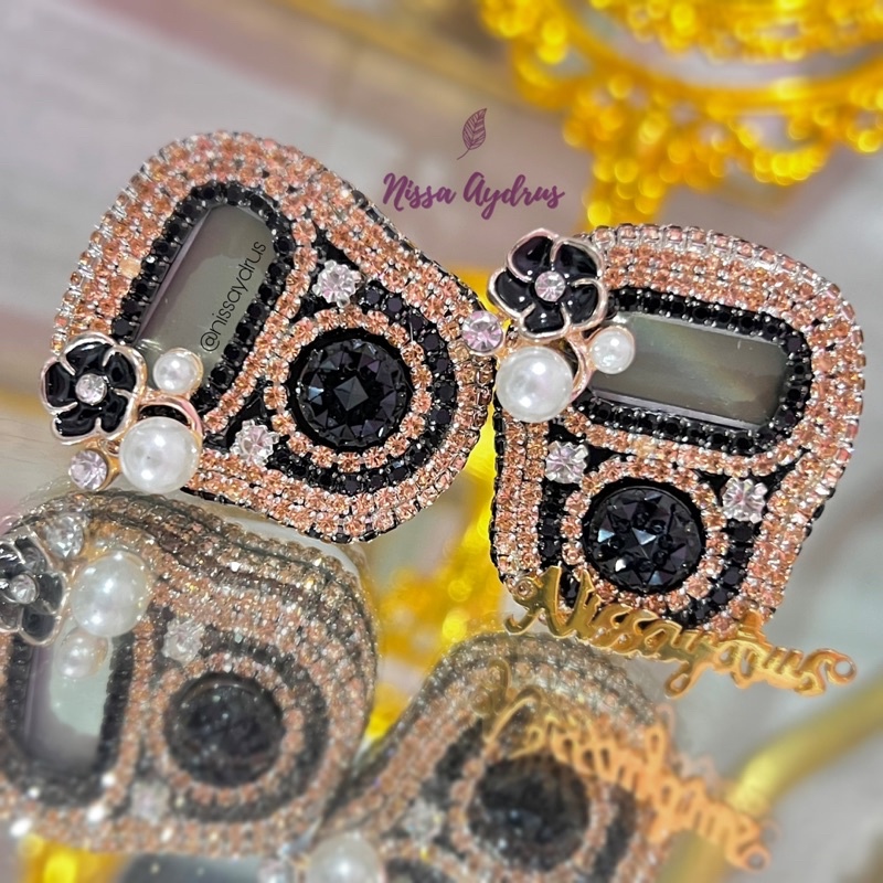 Nisa Aydrus - LED ALARM Tasbih Digital Cantik Swarovski Premium