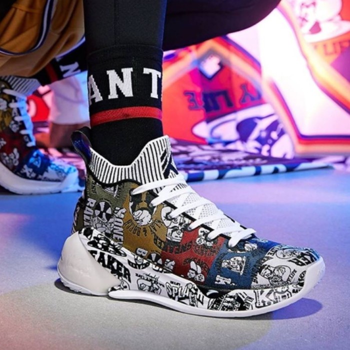 Sepatu Basket Klay Thompson, Anta Kt 4 Make It Rain