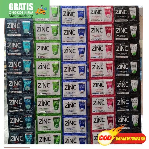 SAMPO ZINC SACHET / 1 RENCENG ISI 24