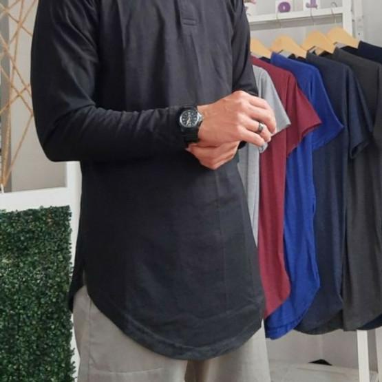 kaos kurta lengan panjang