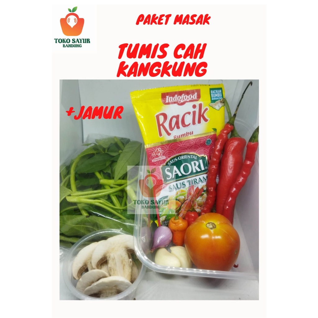 

Paket Tumis Cah Kangkung + Jamur