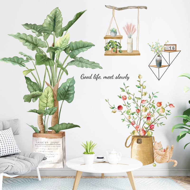 WALLSTICKER STIKER POHON WALLSTIKER WALL STICKER DINDING WALLPAPER WALPAPER POHON DAUN BUNGA SAKURA PINK WALSTICKER WALSTIKER RUMPUT DEKORASI RUMAH TEMBOK KAMAR MANDI RUANG TIDUR DEKOR DAPUR TAMAN AESTHENTIC GUDANG Q 111 135 89 112 WALLPAPER DAUN