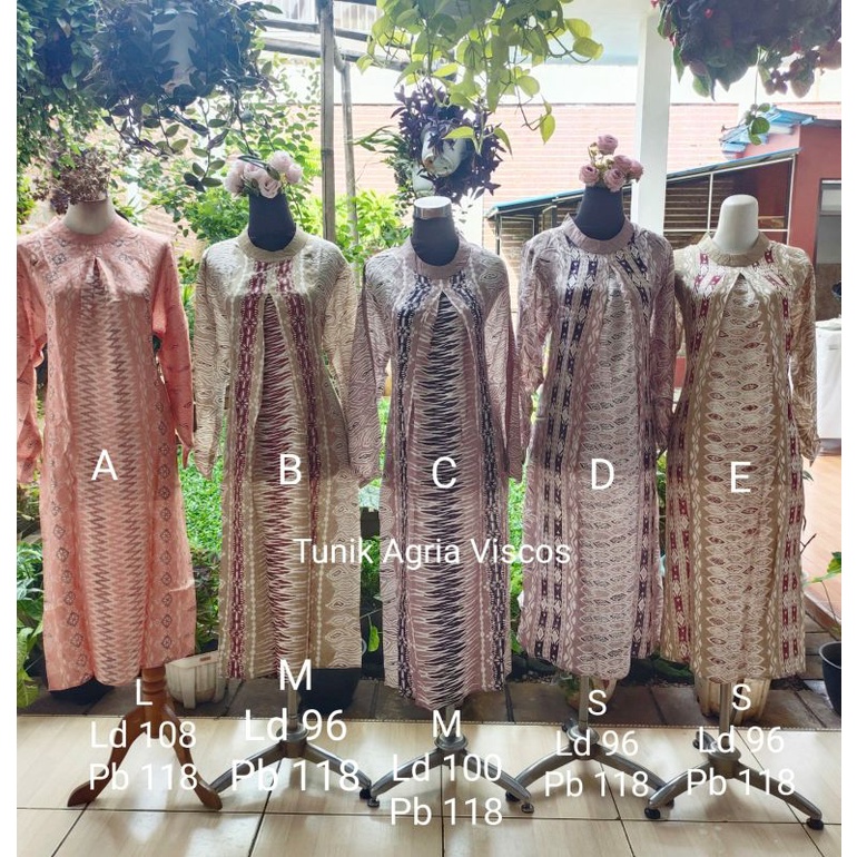 Tunik Luza (Tunik Agria Viscos) Batik Pekalongan