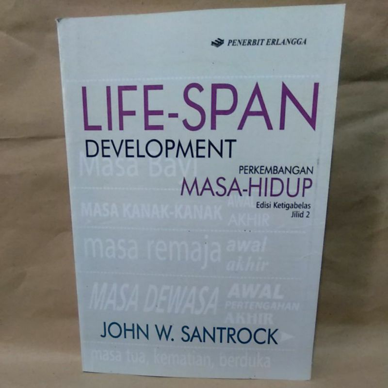 

Life Span Development Edisi 13 Jilid 2 By John W. Santrock
