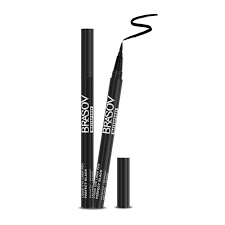 BRASOV PERFECT BLACK WATERPROOF LIQUID EYELINER 2ML - EYELINER SPIDOL