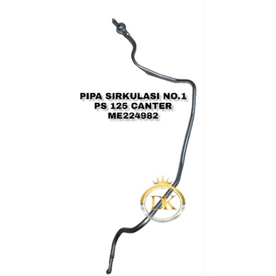 PIPA SIRKULASI CANTER / PIPA SOLAR CANTER PS 125