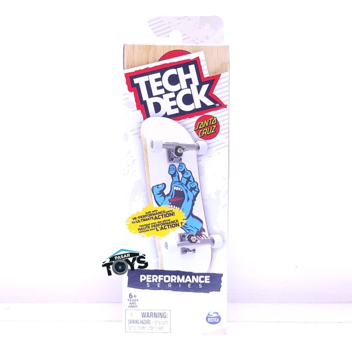 TECH DECK Santa Cruz Performance Series Fingerboards Real Wood