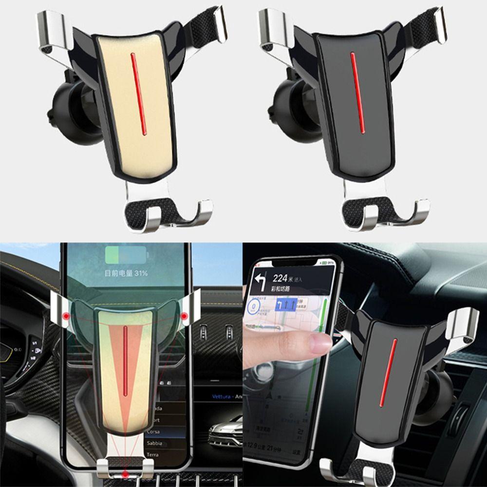 POPULAR Stand Penyangga Dudukan Ponsel Mobil Phone Gravity Auto Phone Holder