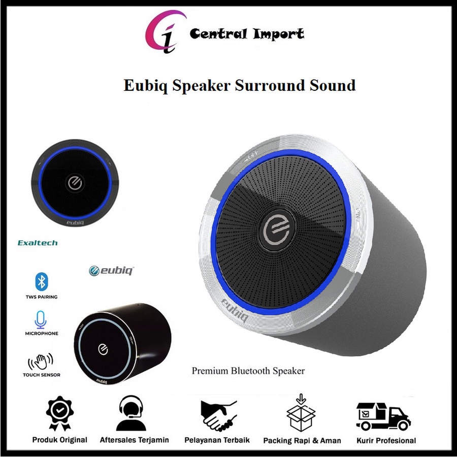 Eubiq Speaker Surround Sound - Eubiq Bluetooth Stereo Speakers