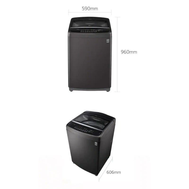 Mesin Cuci LG T2313VSAB Inverter Top Loading 13 KG