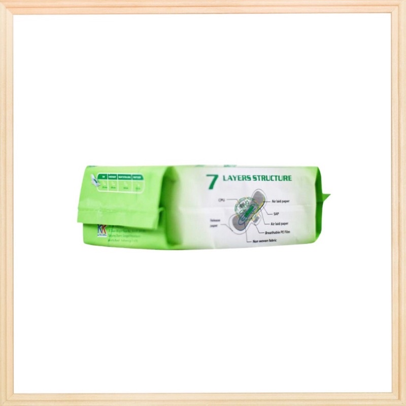 natesh sanitary pads hijau