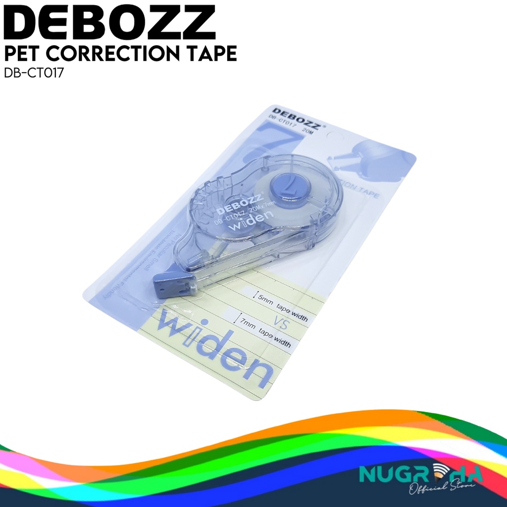 

CORRECTION TAPE TIPEX TIP X KERTAS DEBOZZ CT-017