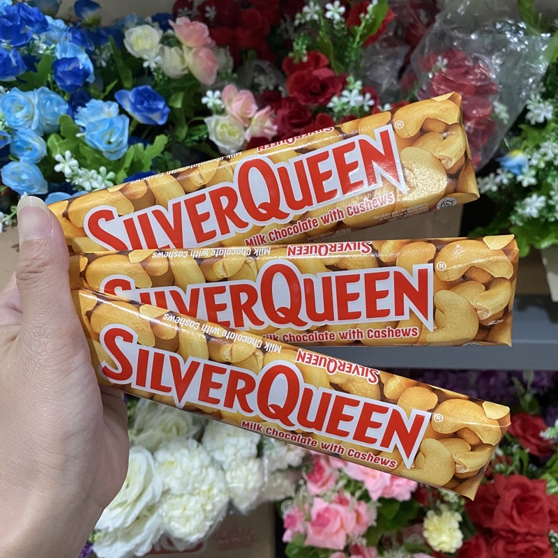 (READY) Bucket Premium buket snack Buket Silverqueen buket Coklat Ferrero Rocher buket singel rose buket valentine buket coklat buket bunga mawar valentin