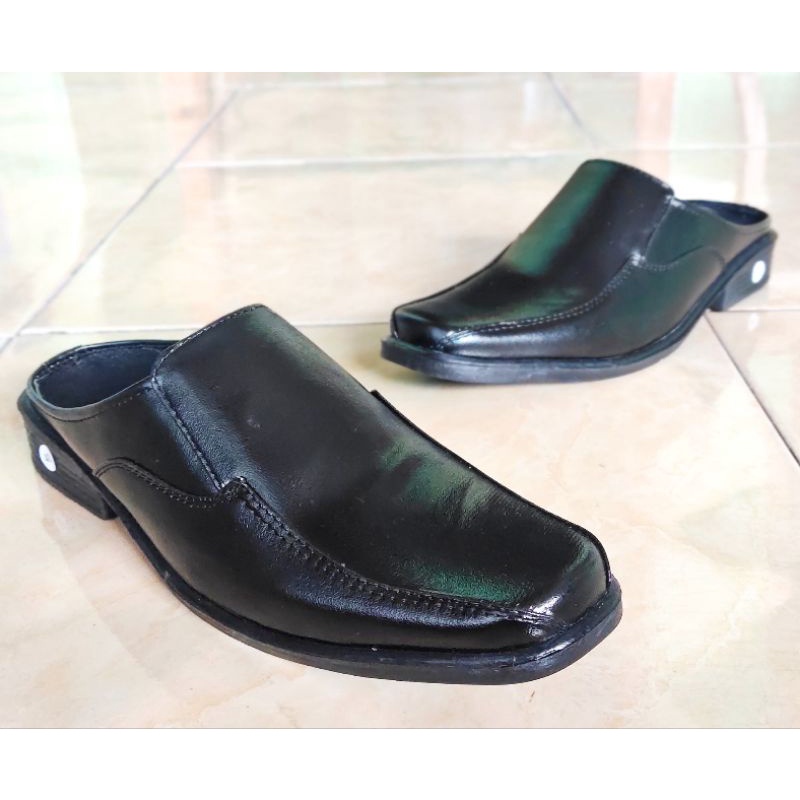 Sepatu sandal formal pria sepatu selop casual terlaris