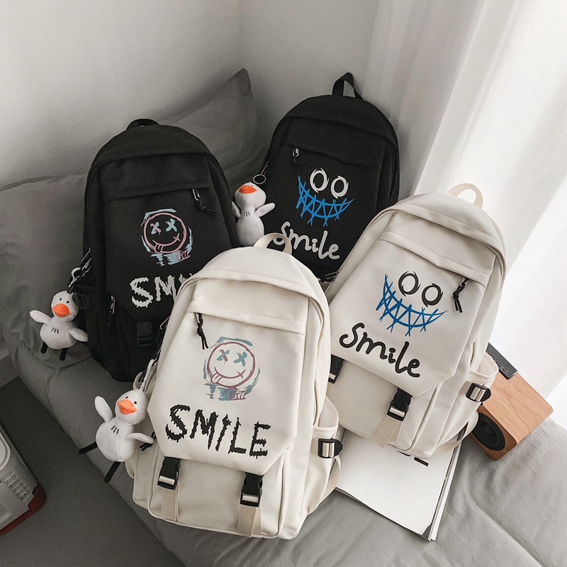 Mainland Tas Ransel Daily Backpack Smile Tas Punggung Unisex Outdoor TR608