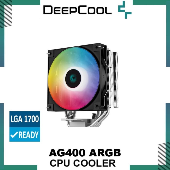 Deepcool CPU Cooler AG400 LED Fixed RGB