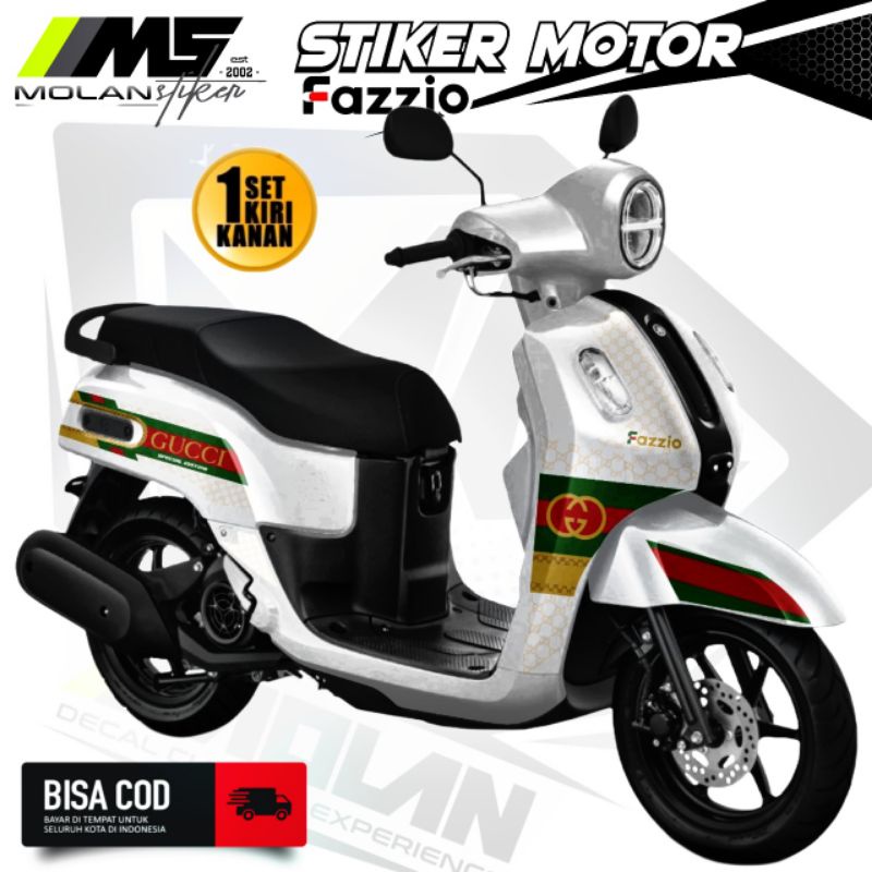 Decal Sticker Striping Variasi Yamaha Fazzio 125 - Yamaha Fazzio Hybrid |Decal Fazzio - Lis Fazzio -