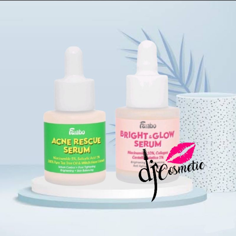 Fanbo Skin Goals Serum Series 20ml Bright &amp; Glow Serum | Acne Rescue Serum
