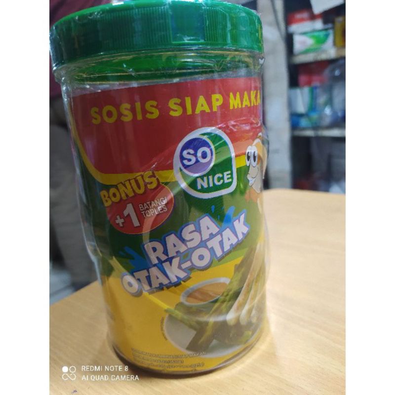

Sosis so nice siap maka toples isi 25pcs