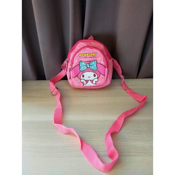 Preloved Tas Selempang Anak My Melody