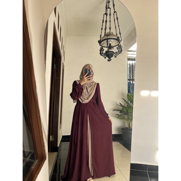 Syaffa Dress Outer By Alveera.hijab