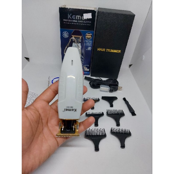 CO cahaya online KEMEI INDONESIA KEMEI KM-1931 HAIR TRIMMER RETRO MESIN CUKUR RAMBUT KEMEI KM 1931