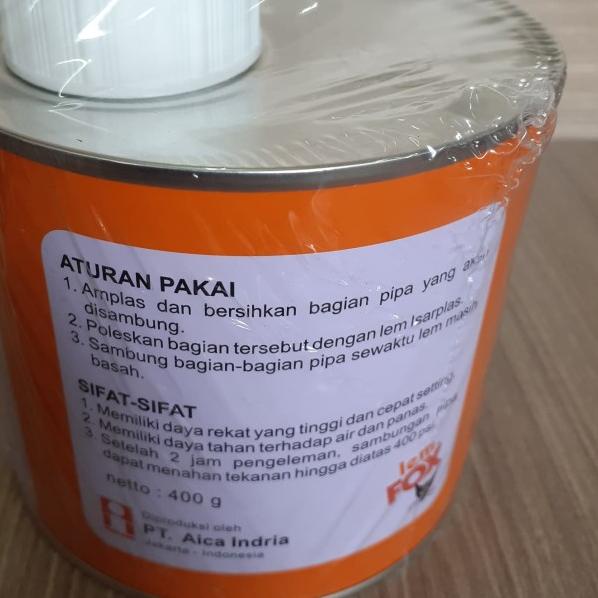 

Lem Pipa PVC Lem Isarplas Kuas