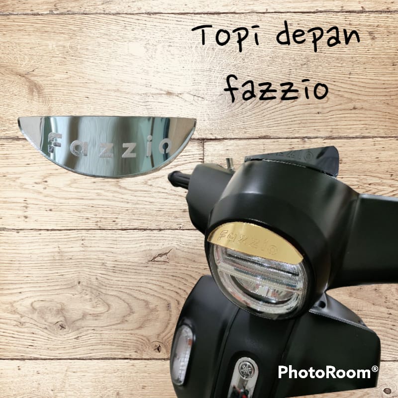 fazzio 125 front pet topi lampu depan fazio  Yamaha fazzio 125 front panel garnish - garnis panel de