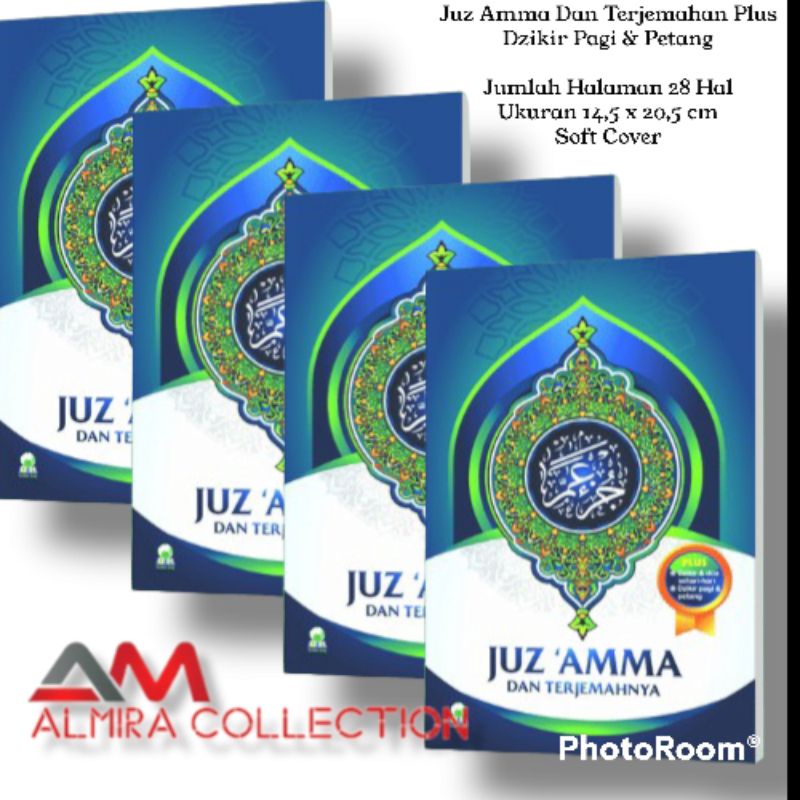 Juz Amma Dan Terjemahannya Plus Dzikir Pagi & Petang ukuran A5