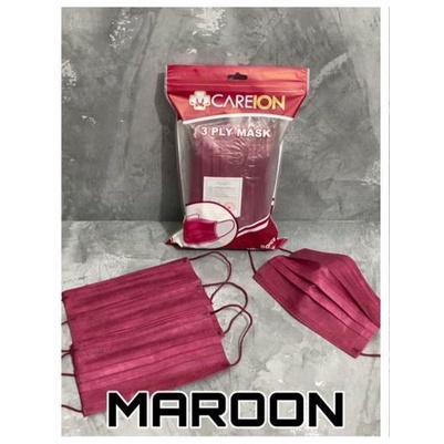 MASKER EARLOP CAREION 3 ply ISI 50PC