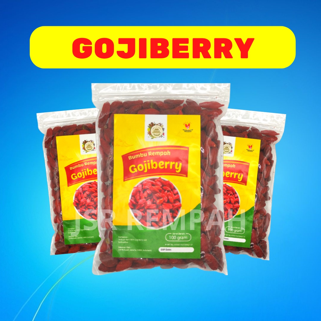 Jsr Rempah Goji Berry Organic 100 Gram