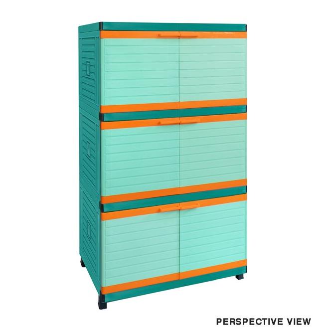 

Lemari Plastik Club Susun 3/ Club Jumbo / Lemari Pakaian stock ready