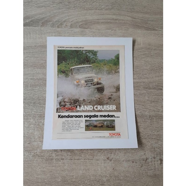 Pajangan iklan jadul seri mobil 1