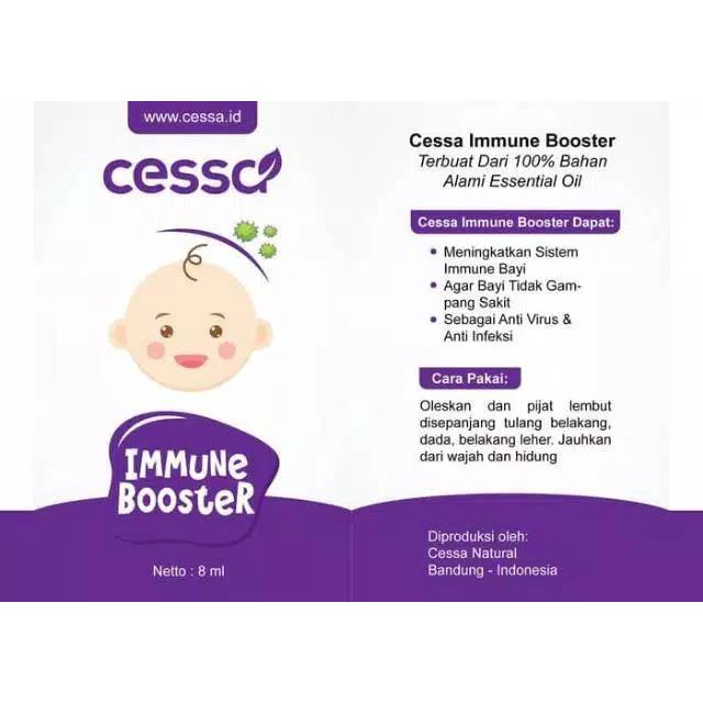 Cessa Iboost / Cessa Ungu / Cessa Baby Cessa Essential Oil