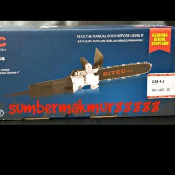 acesories gerinda chainsaw merk bitec css 4-j