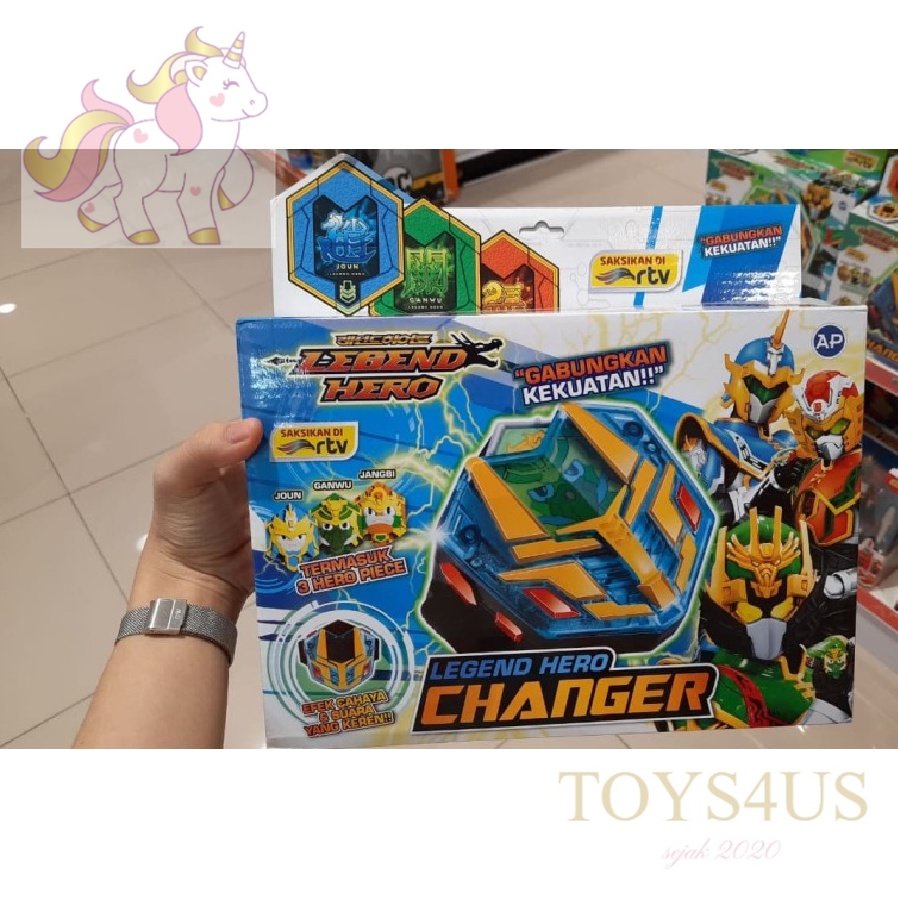Toys4Us - Sale Mainan : Legend Hero Changer Original