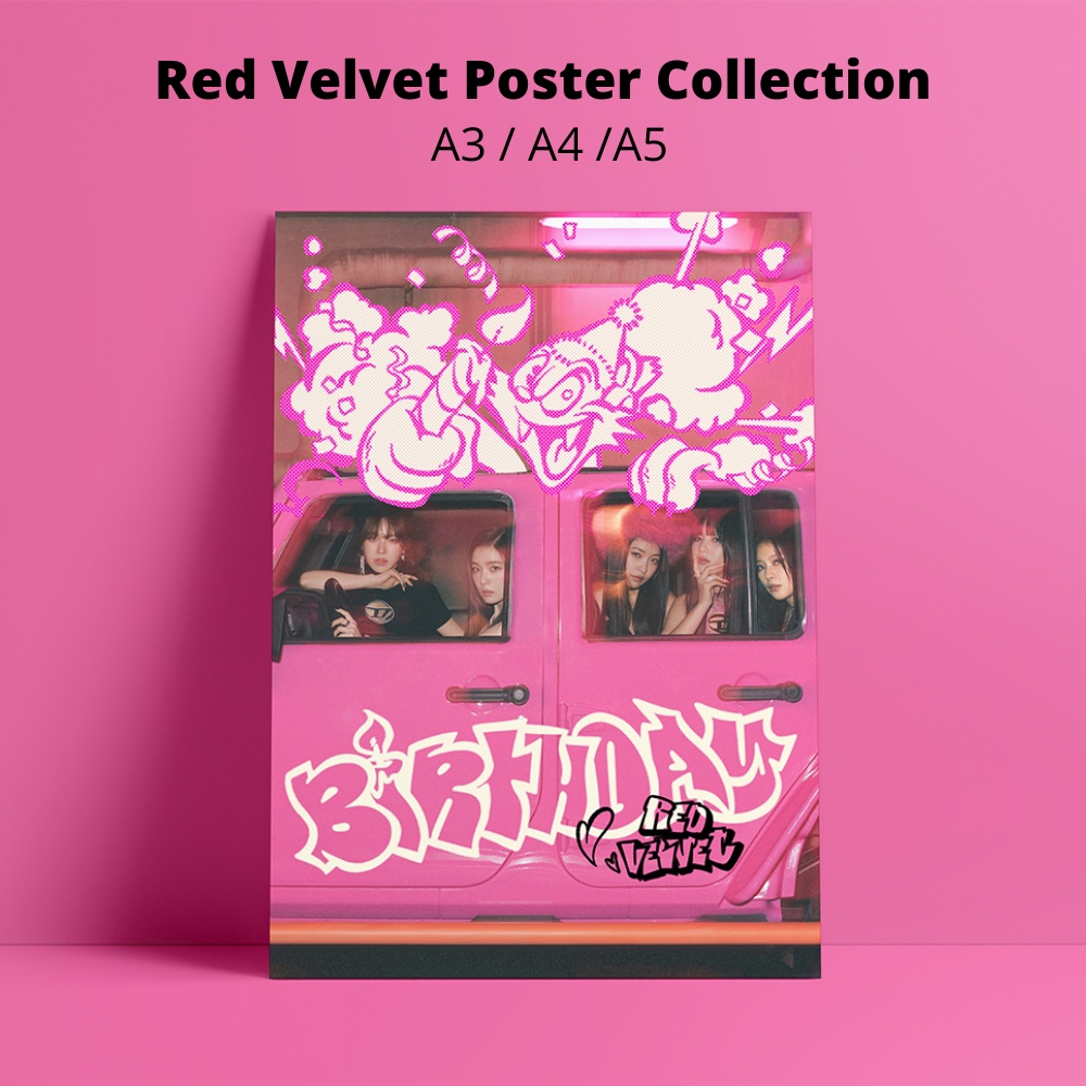 Poster Red Velvet Poster Collection - Poster kpop murah