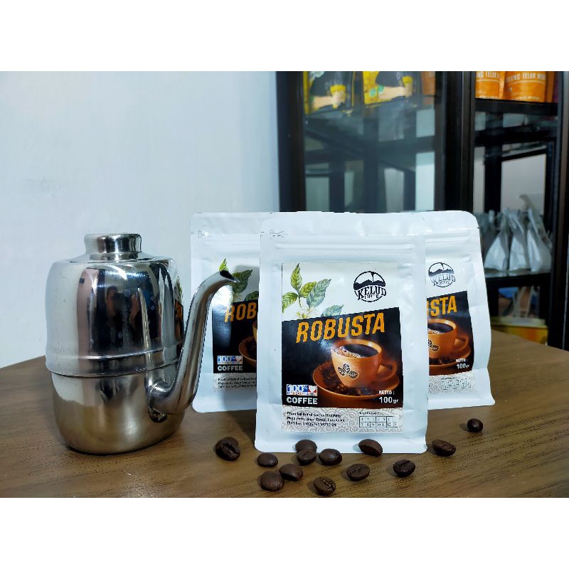 

Kopi Robusta Bubuk 100 Gram Kelud Coffe