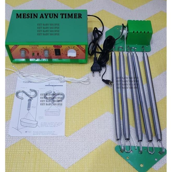 Ayunan Bayi Elektrik Listrik Otomatis