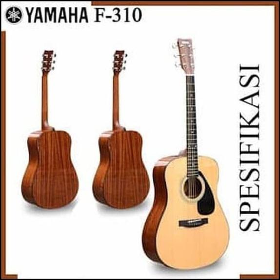 Gitar Guitar Yamaha Akustic F310 +Softcase+Pick Original