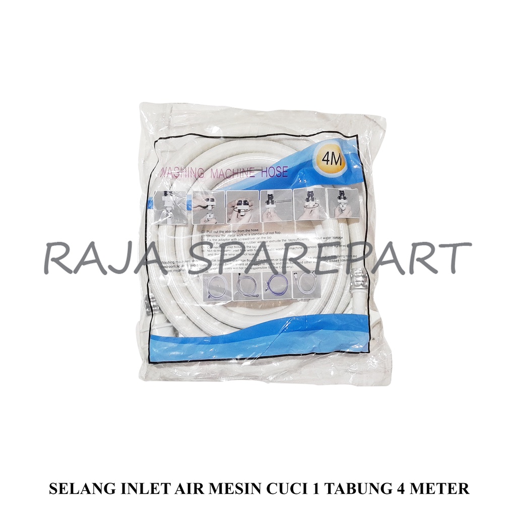 SELANG INLET AIR MESIN CUCI 1 TABUNG 4 METER