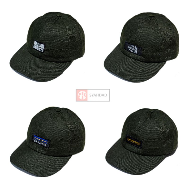 TOPI PRIA DISTRO ORIGINAL TOPI BASEBALL PRIA WANITA BORDIR TERBARU WARNA ARMY