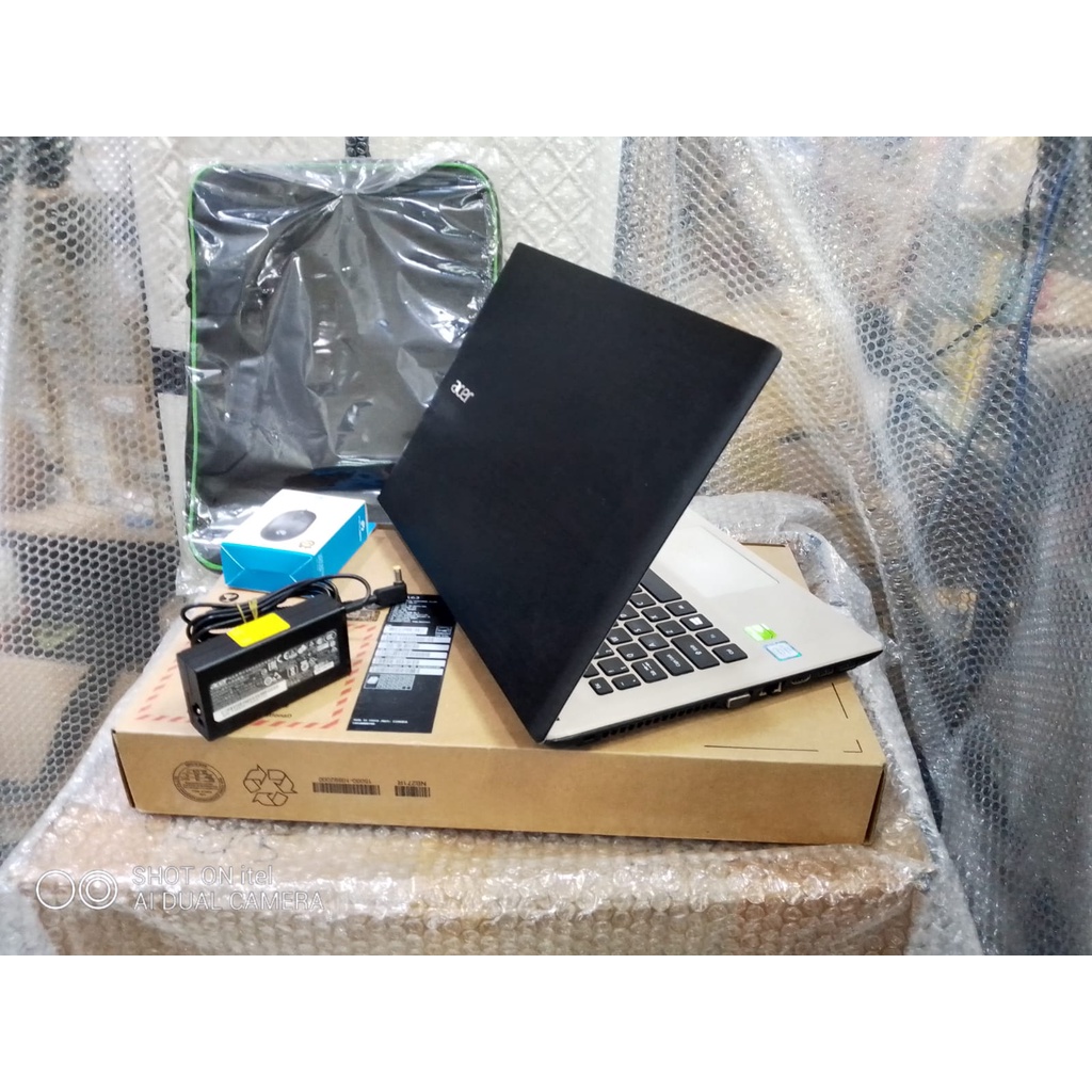 Laptop Leptop Seken Bekas Second Desain Programmer Gaming ACER ASPIRE  CORE I5 VGA NVIDIA Geforce 2GB RAM 8GB SSD 240 GB HARDISK 1TB