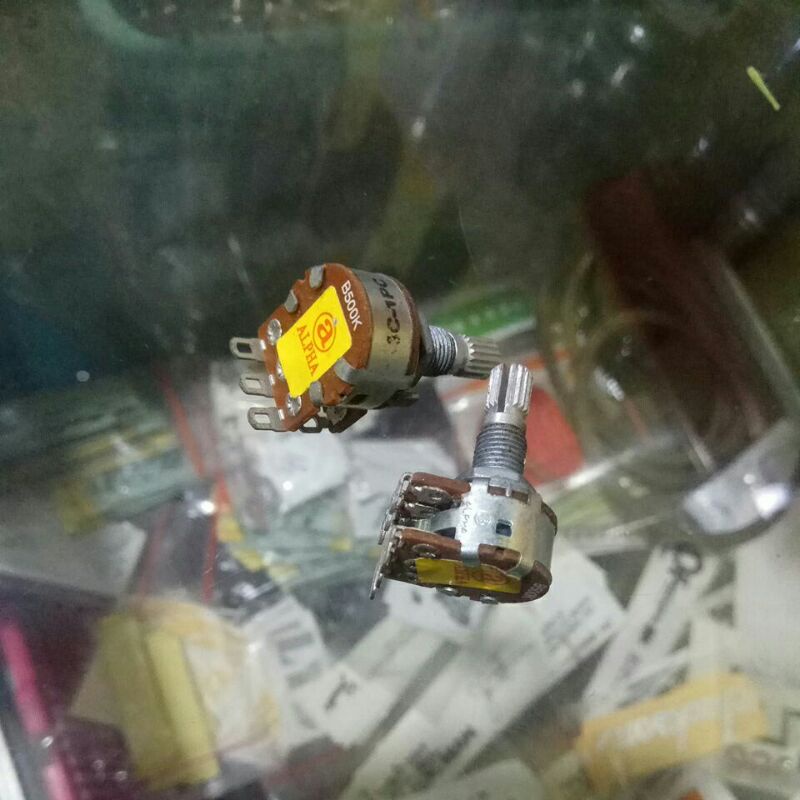 Potensio Stereo Alpha Original B500K