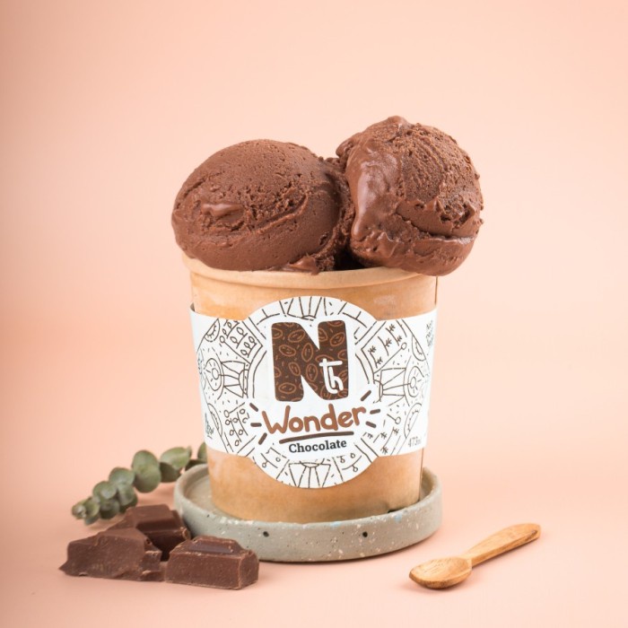 

NTH WONDER CHOCOLATE NON DAIRY GELATO - FULL PINT