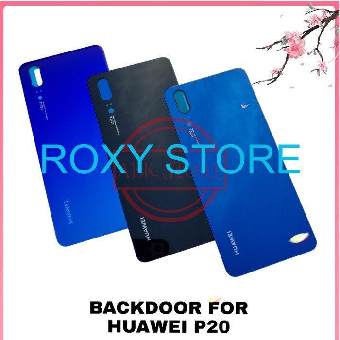 TUTUP BELAKANG BACKDOOR BACKCOVER BACK CASING BACK GLASS HUAWEII P20