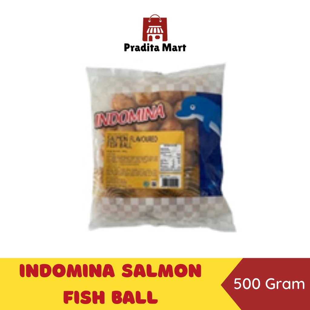 

FROZEN FOOD Indomina Salmon Fish Ball 500 gr