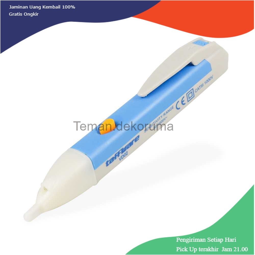 TD-PR2 Taffware Pen Non-contact AC Voltage Alert Detector 90V-1000V - VD02